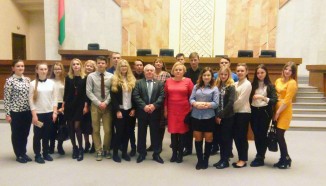 Экскурсия в Палату представителей Национального Собрания Республики Беларусь